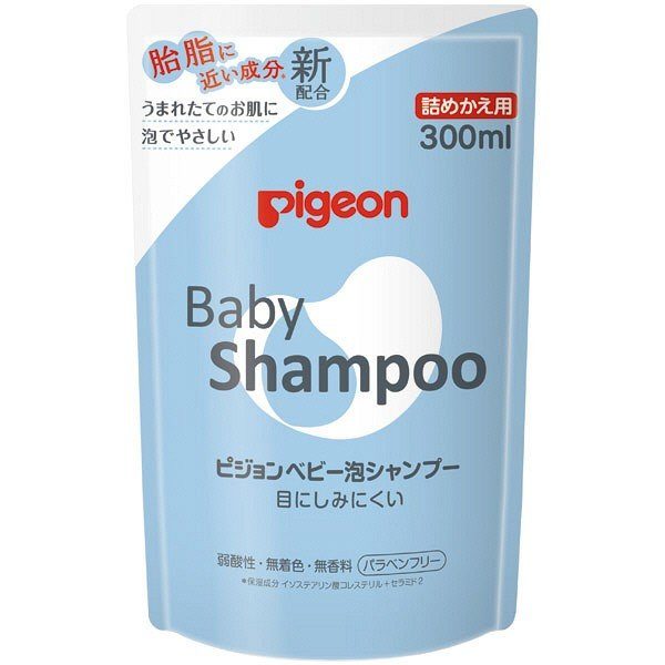 Plaukų ir kūno šampūnas kūdikiams "Pigeon“ su keramidais, papildymas, 300ml