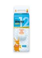 Sauskelnės Whito M 6-11 kg 12val. 48 vnt.