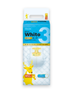 Sauskelnės Whito M 6-11 kg 3val. 52 vnt.