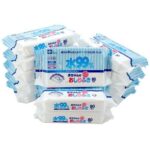 Drėgnosios servetėlės naujagimiams iPLUS minkšta pakuotė 12pak. x 80 vnt. - Image 2
