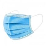 Vienkartinė 3-jų sluoksnių veido kaukė, 50 vnt.