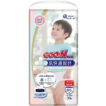 Sauskelnės-kelnaitės jautriai odai GOO.N PLUS, BIG 12-20 kg, 38 vnt.