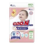 Sauskelnės jautriai odai GOO.N PLUS, M 6-11 kg, 56 vnt.