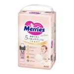 Sauskelnės-kelnaitės Merries First Premium, M 6-11 kg, 46 vnt.